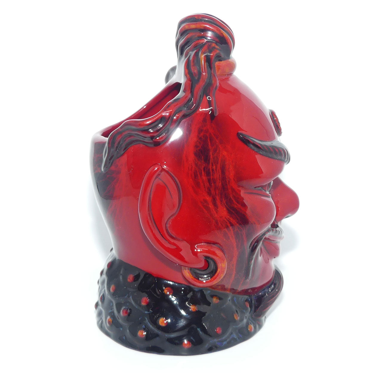 D6971 Royal Doulton large character jug Aladdin's Genie | Flambe