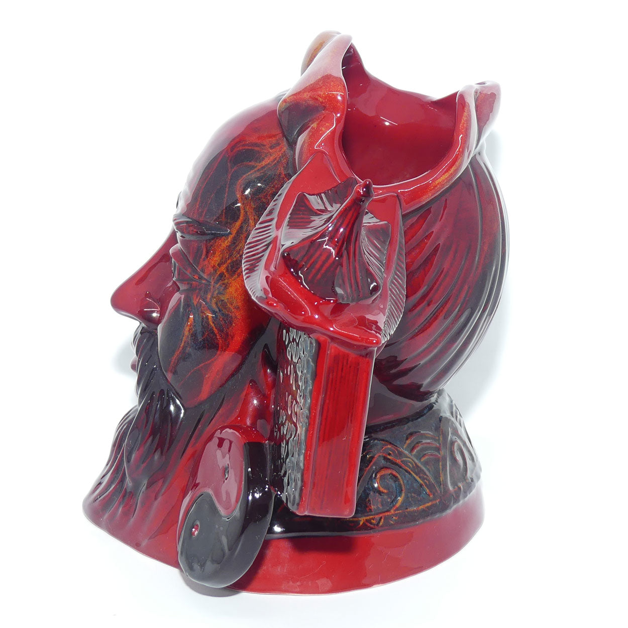 D7003 Royal Doulton large character jug Confucius | Flambe