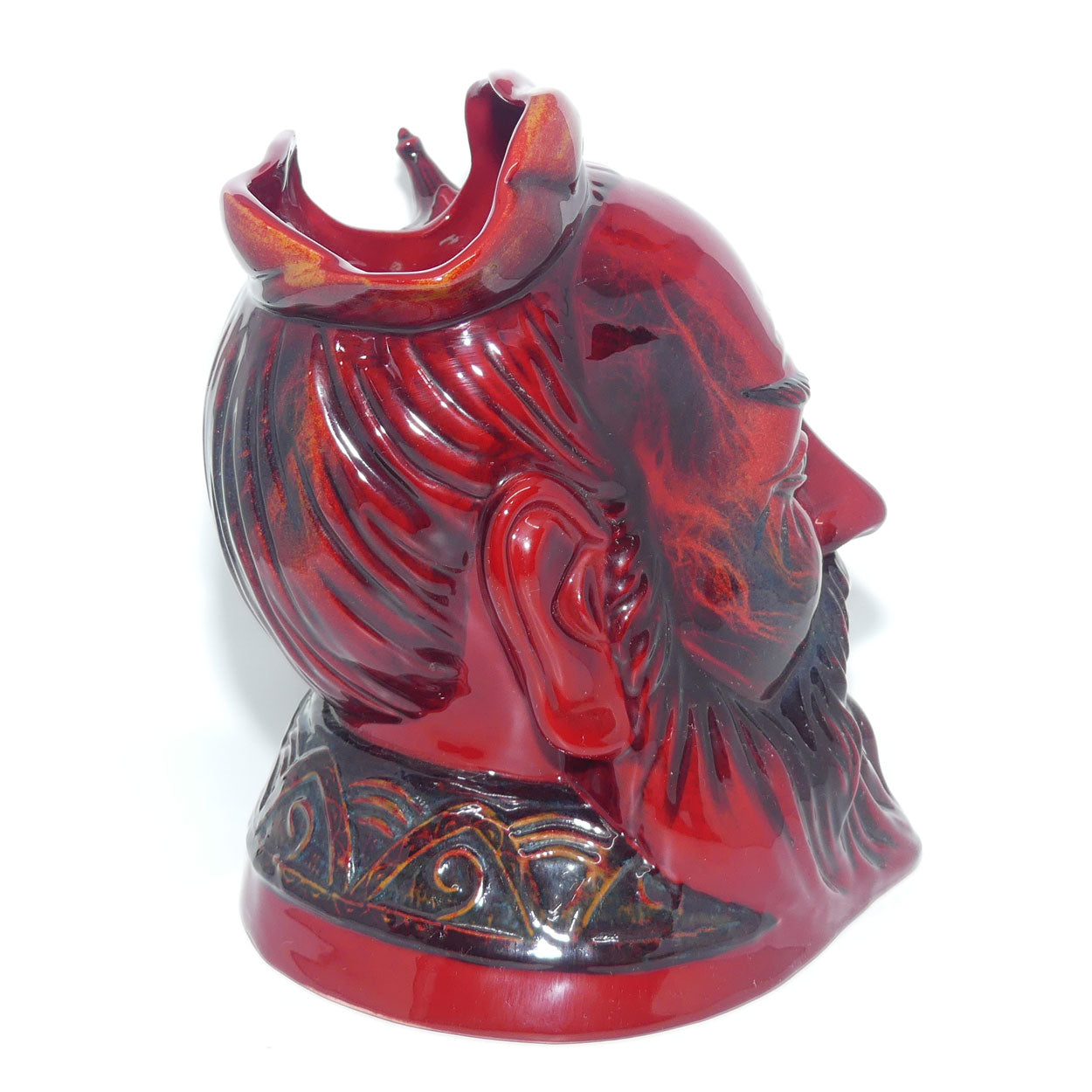 D7003 Royal Doulton large character jug Confucius | Flambe