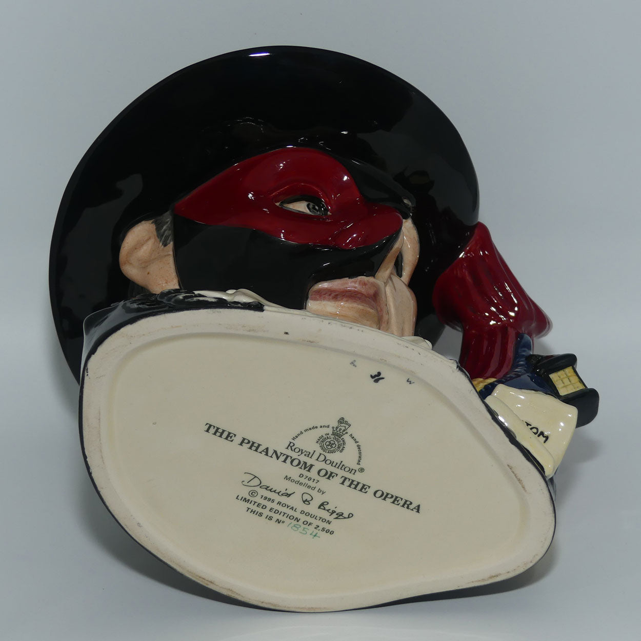 D7017 Royal Doulton large character jug Phantom of the Opera | LE 1854/2500