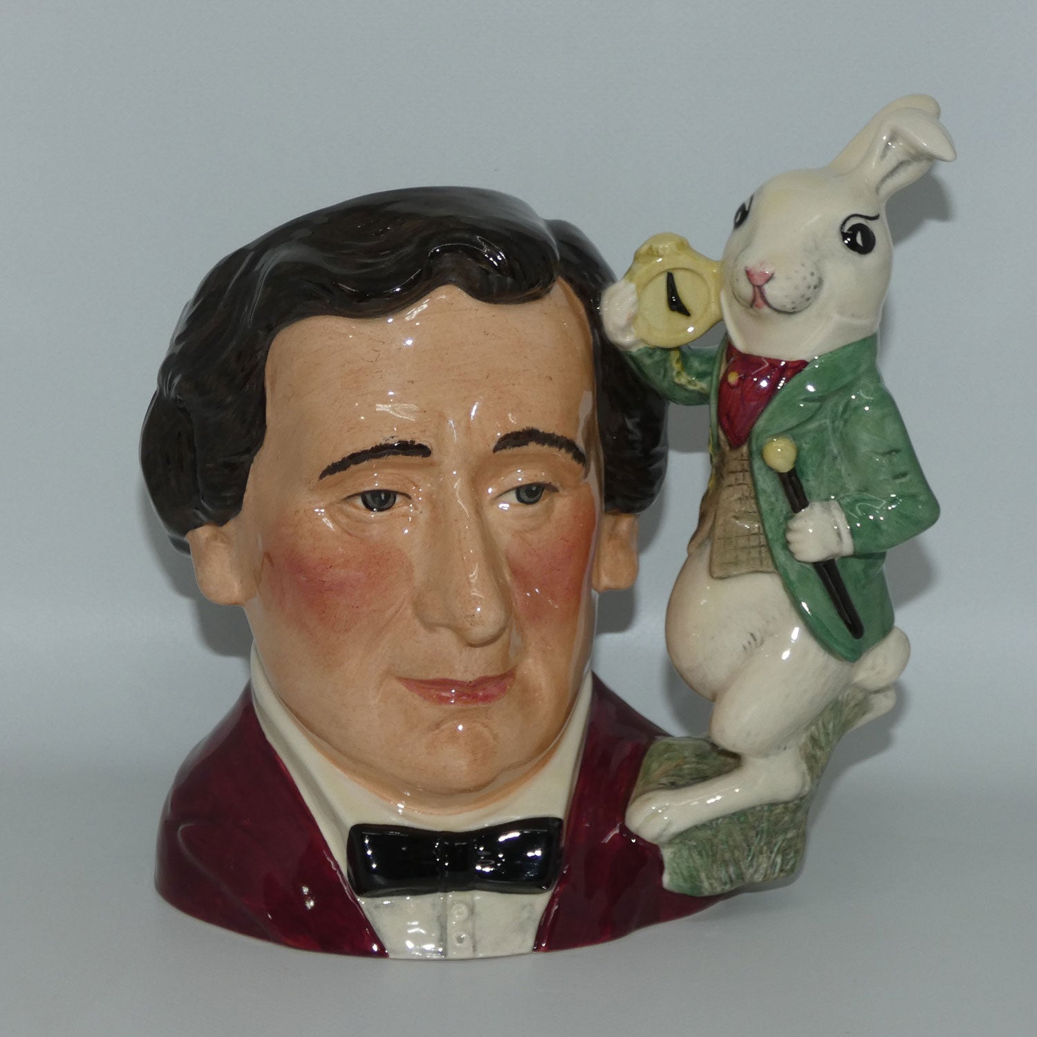 D7096 Royal Doulton large character jug Lewis Carroll | 1998 CJY | signed