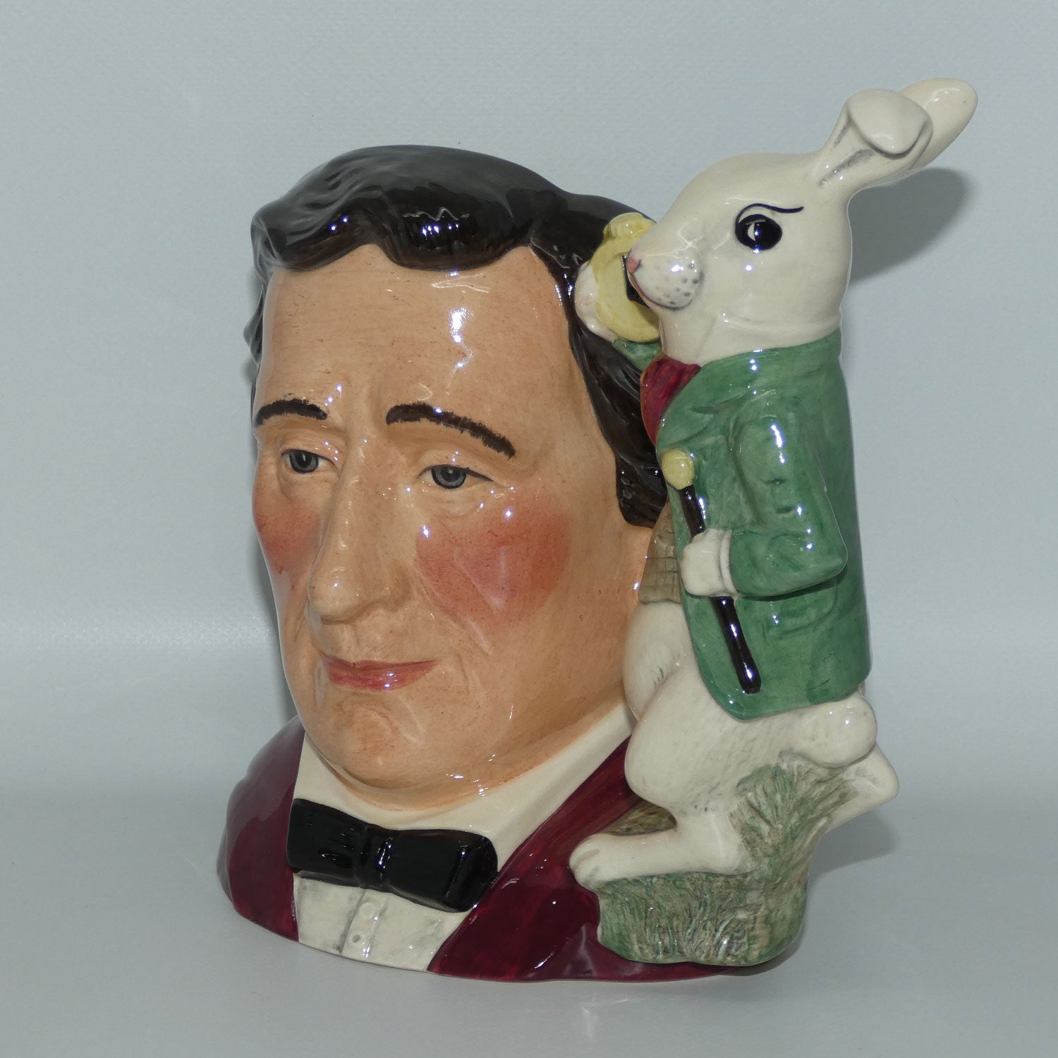 D7096 Royal Doulton large character jug Lewis Carroll | 1998 CJY | signed