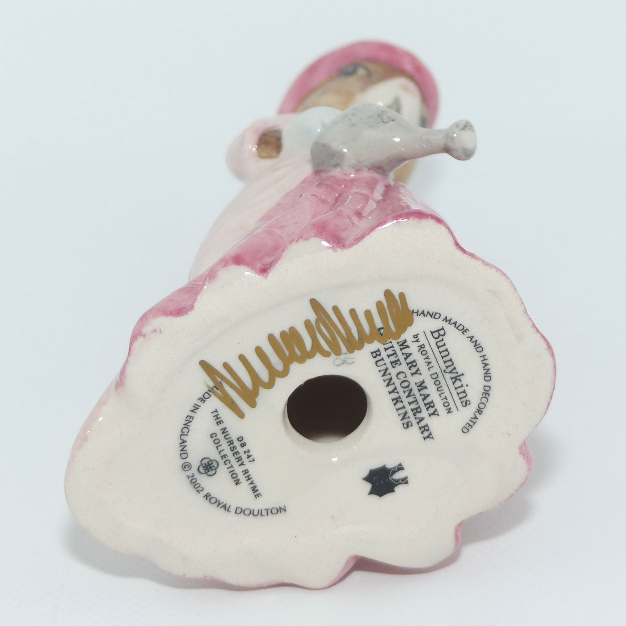 DB247 Royal Doulton Bunnykins Mary Mary Quite Contrary | boxed | signed