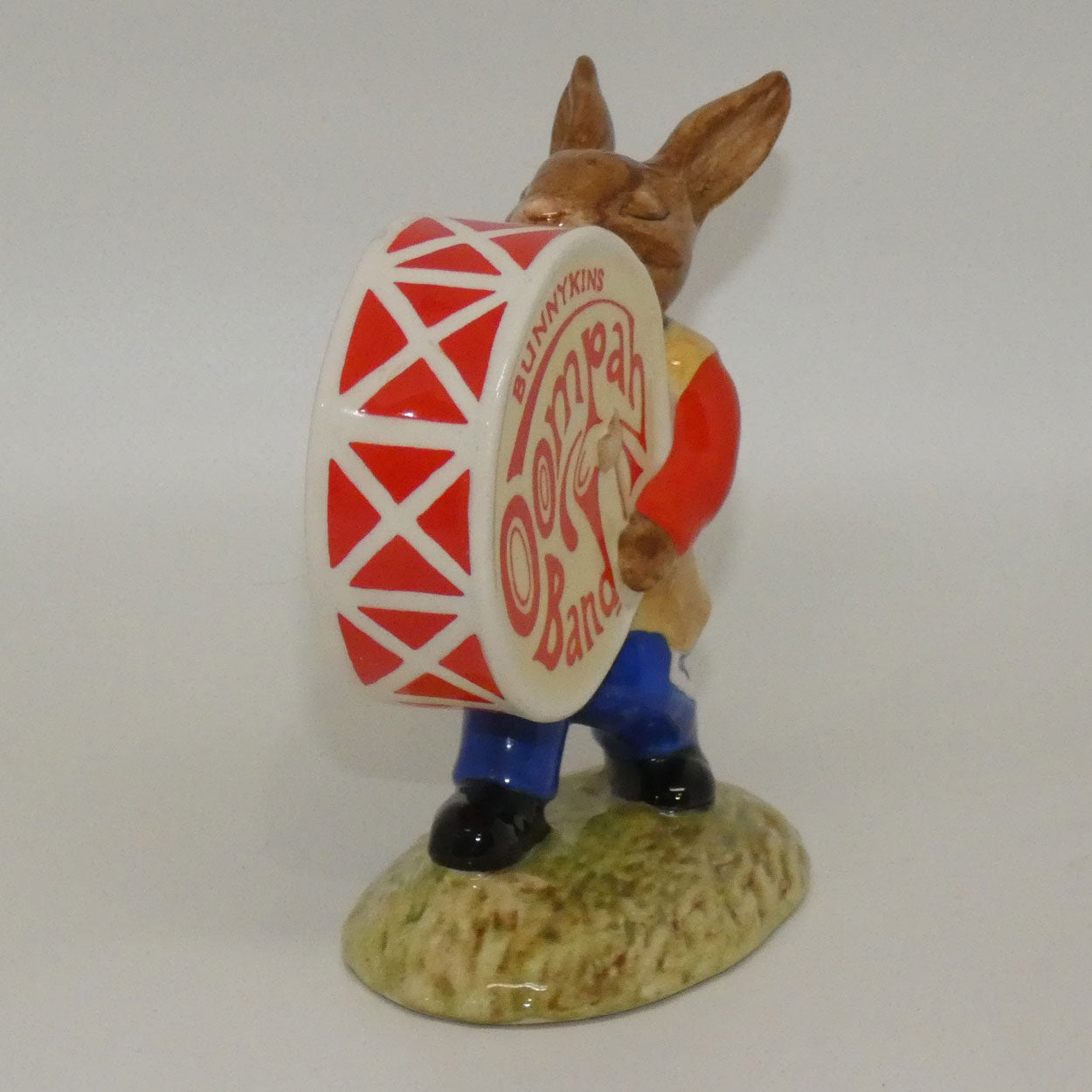 DB026A Royal Doulton Bunnykins Drummer | GJ stamp | 50 Years | no box