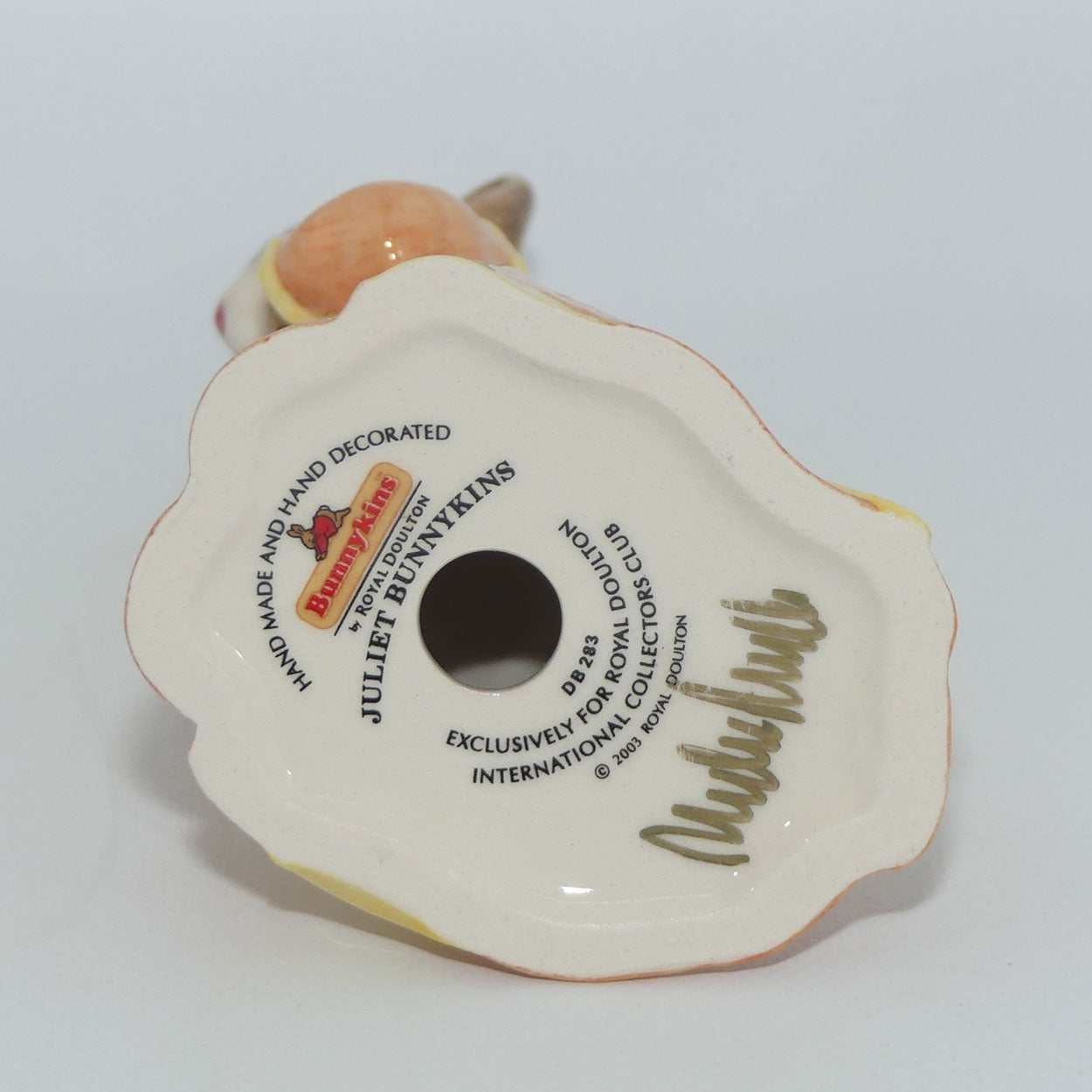 DB283 Royal Doulton Bunnykins Juliet | 2003 ICC | Box + Cert