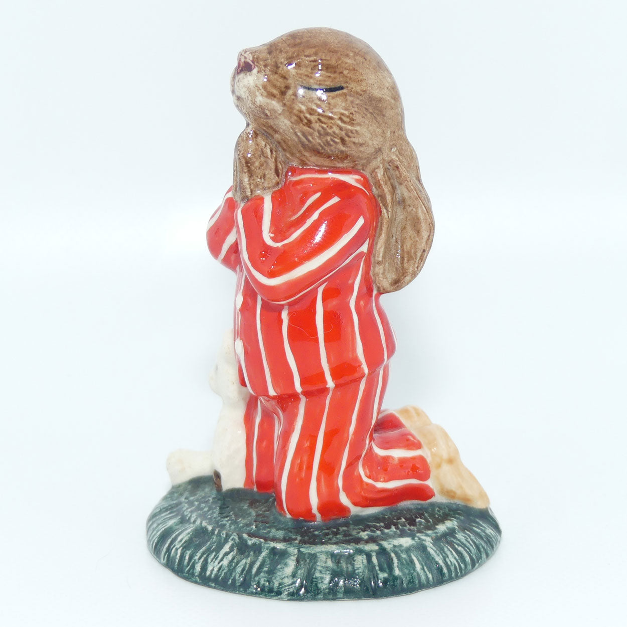 DB063 Royal Doulton Bunnykins Bedtime | Red & White | no box