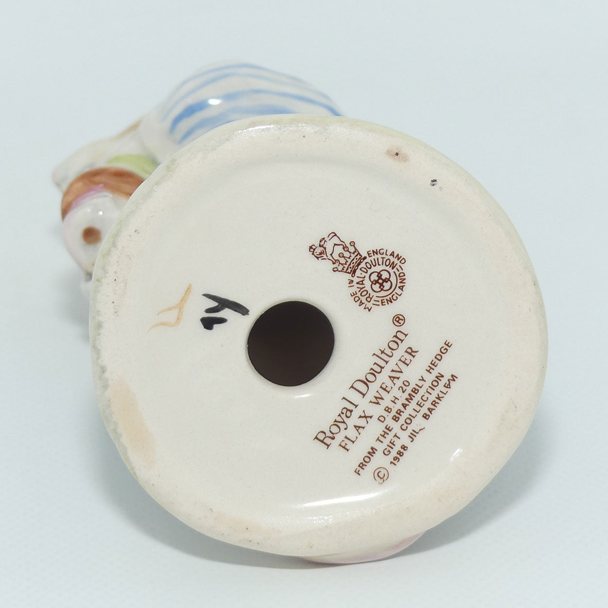 DBH20 Royal Doulton Brambly Hedge figure | Flax Weaver