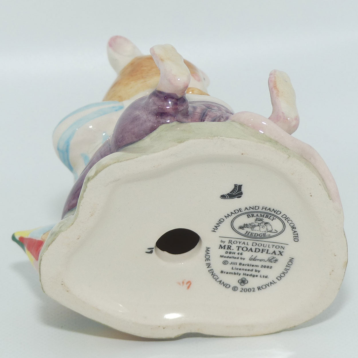 DBH46 Royal Doulton Brambly Hedge figure | Mr Toadflax