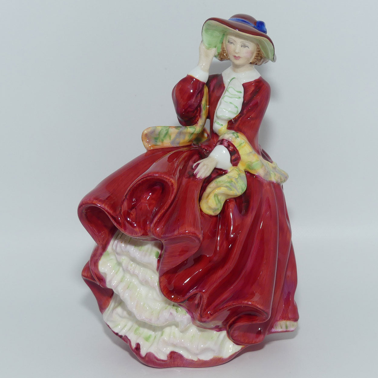 HN1834 Royal Doulton figure Top O' The Hill | Red | 1980s