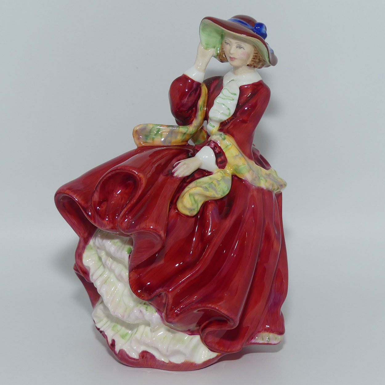HN1834 Royal Doulton figure Top O' The Hill | Red | 1980s