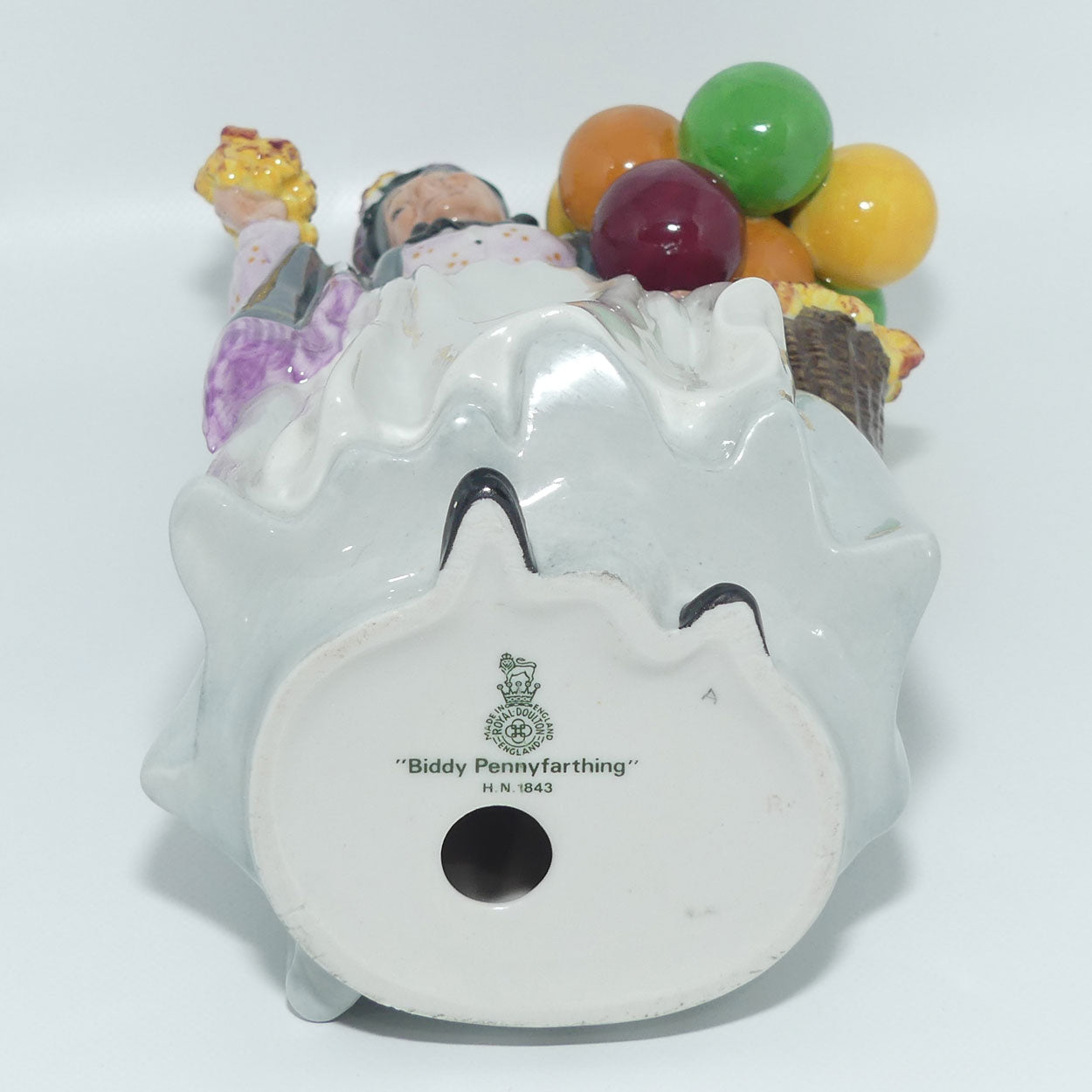 HN1843 Royal Doulton figurine Biddy Penny Farthing | Character Figures