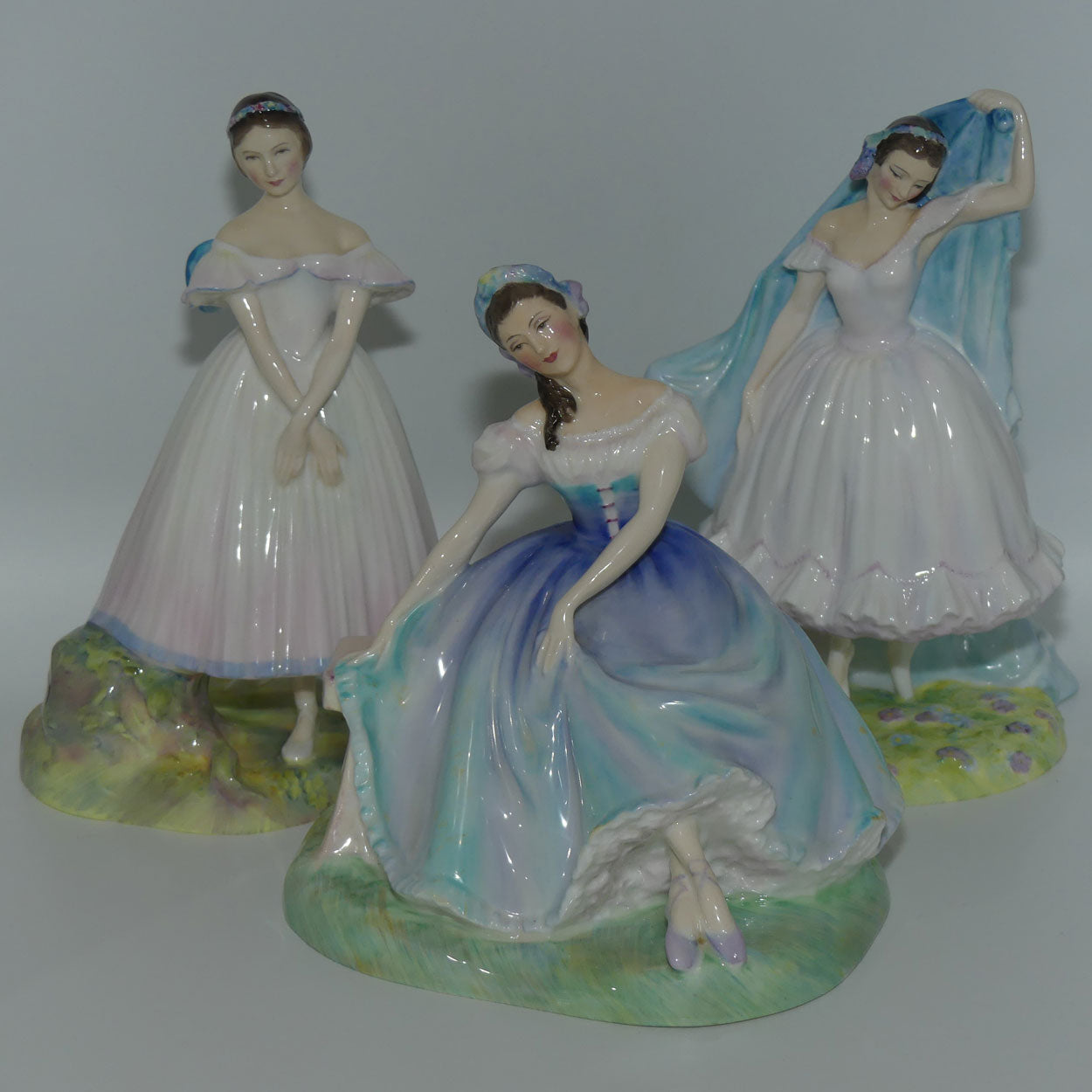 HN2138 - HN2140 Royal Doulton figure set | Ballet figures by Peggy Davies