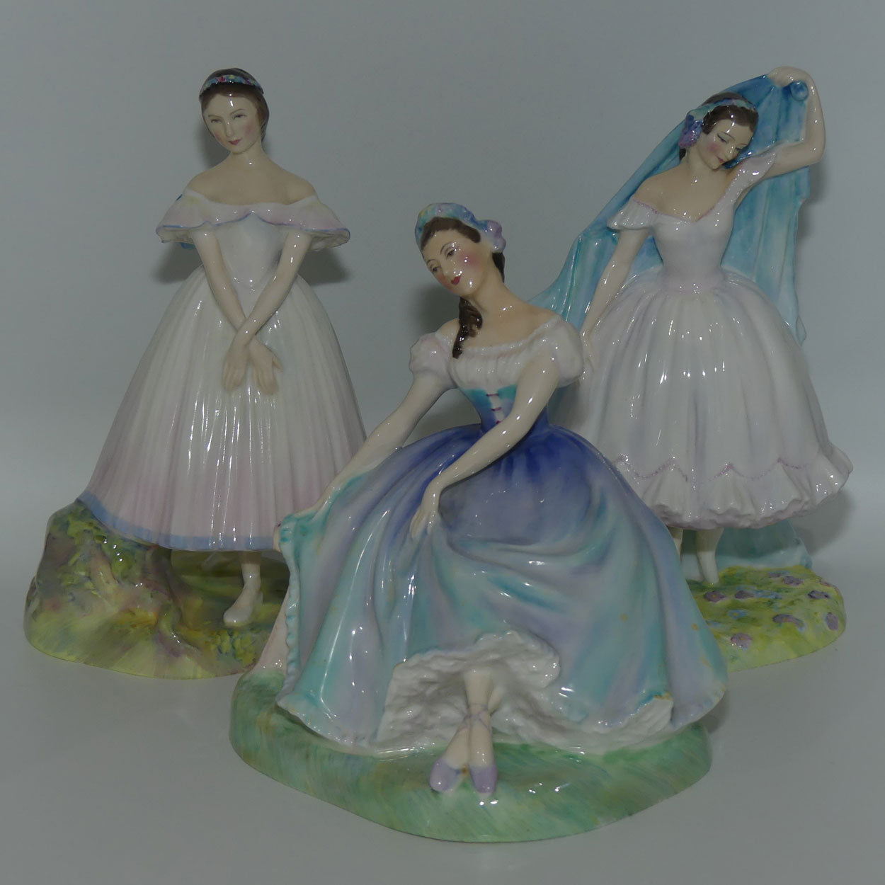 HN2138 - HN2140 Royal Doulton figure set | Ballet figures by Peggy Davies