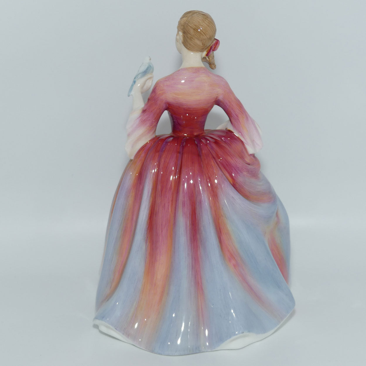 HN2804 Royal Doulton figure Nicola | Red and Blue | signed