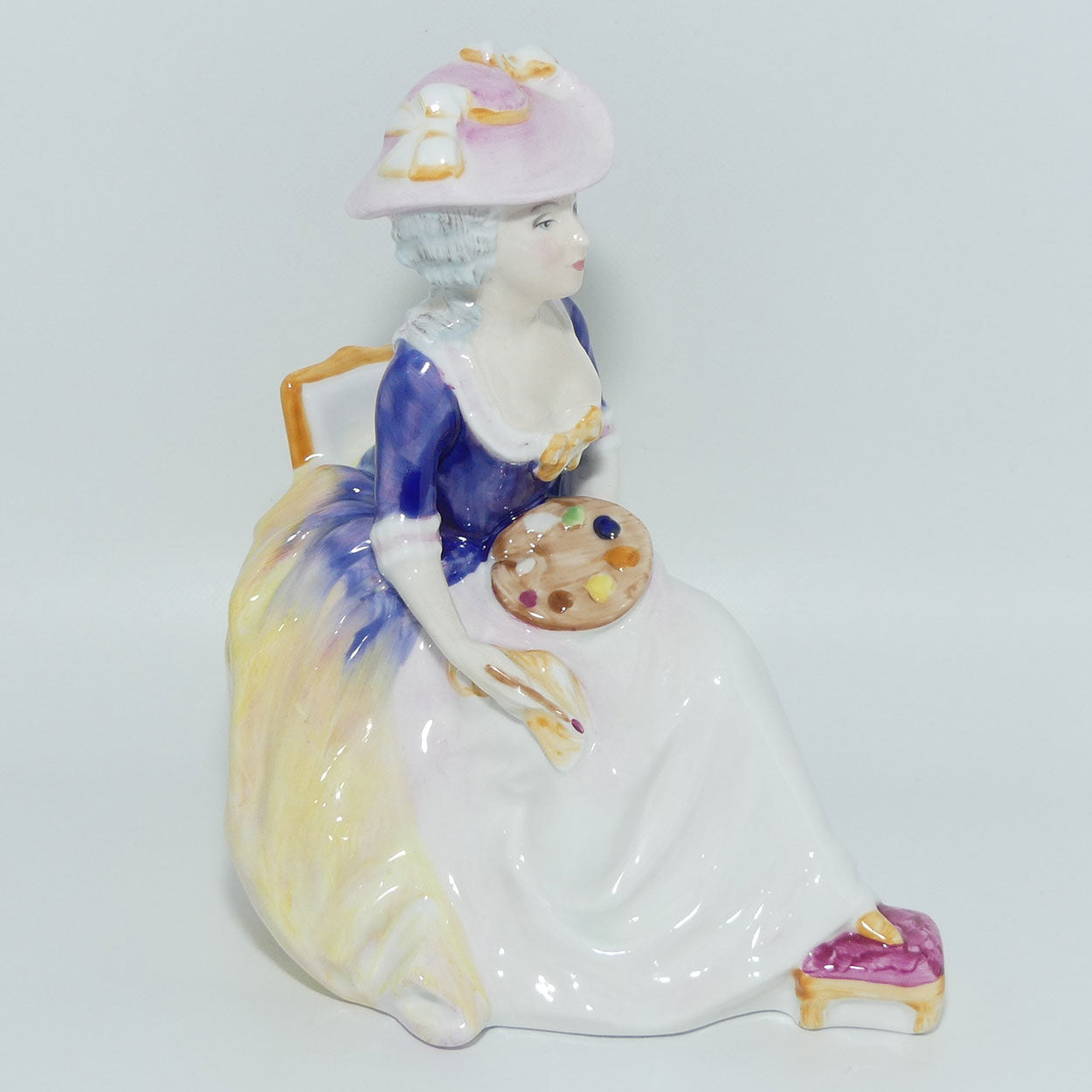 HN3100 Royal Doulton figure Kathleen | Purple | signed + Box + Cert