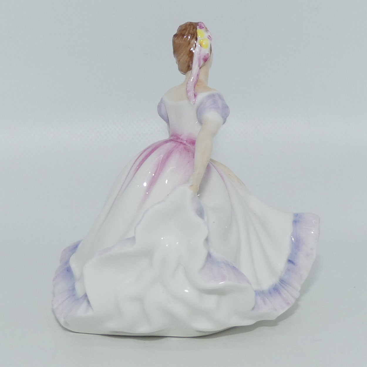 HN3215 Royal Doulton miniature figure Ninette | Purple