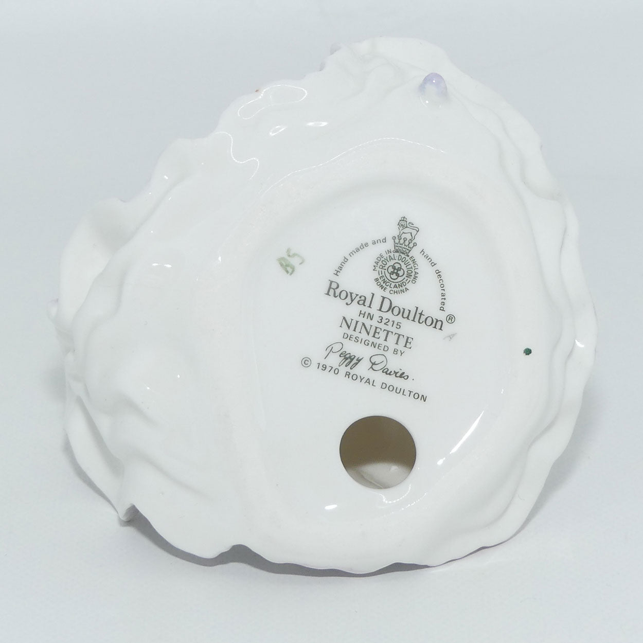 HN3215 Royal Doulton miniature figure Ninette | Purple