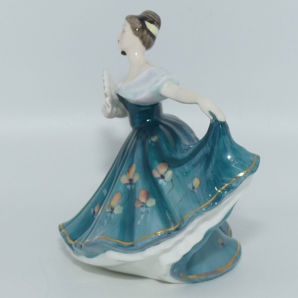 HN3247 Royal Doulton miniature figure Elaine | Teal