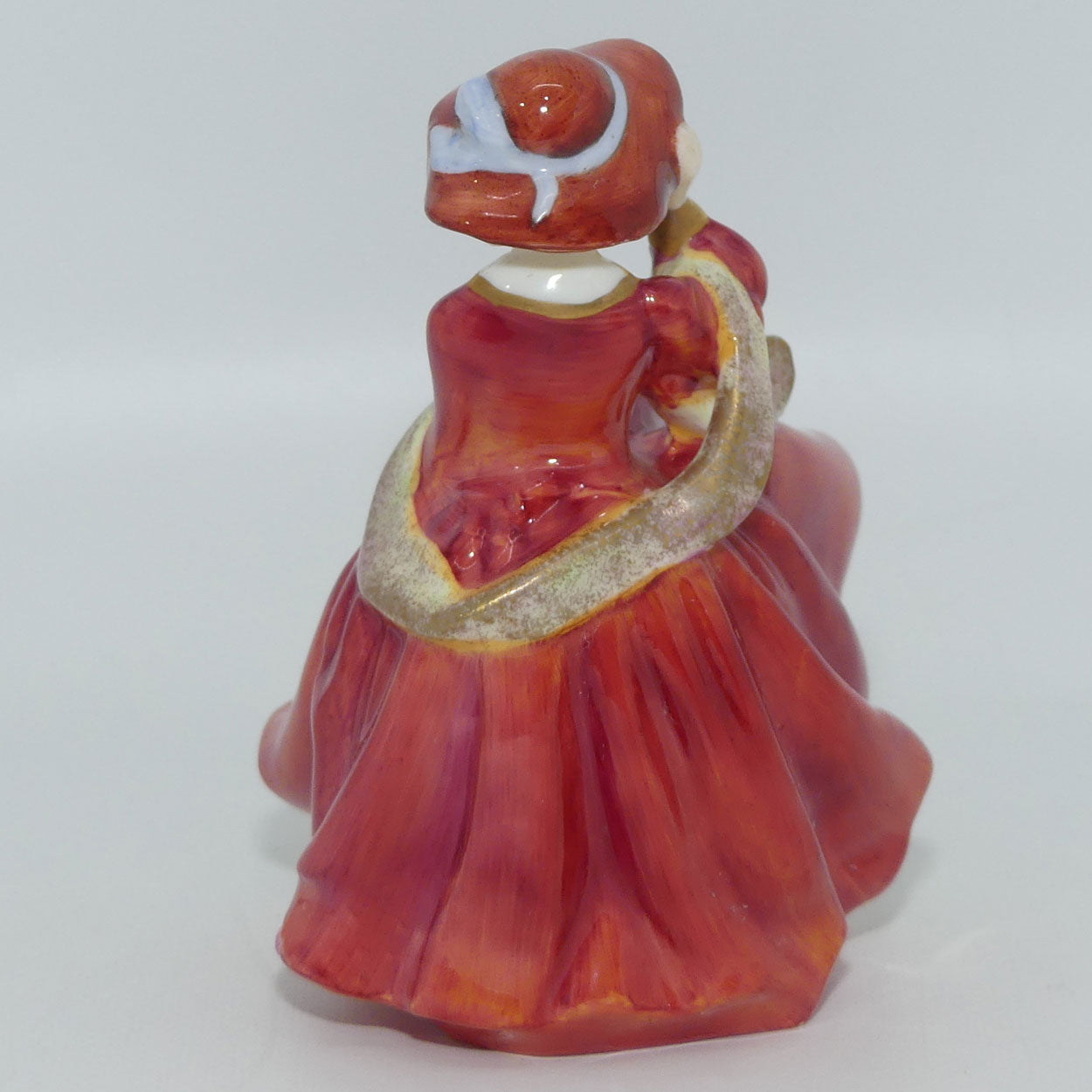 HN3734 Royal Doulton miniature figure Top o The Hill | Red