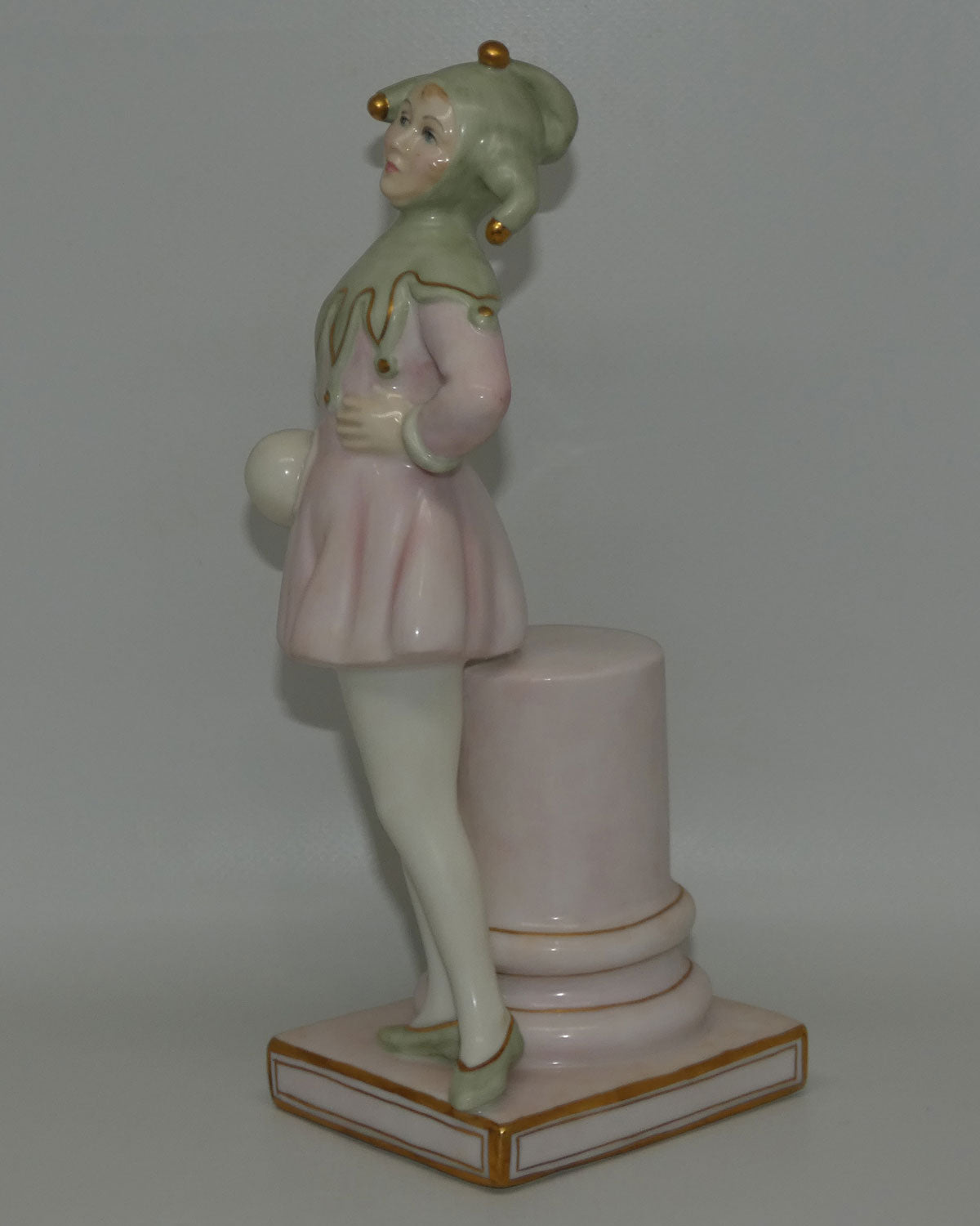 HN3924 Royal Doulton figure Lady Jester | Parian | Character Figurines