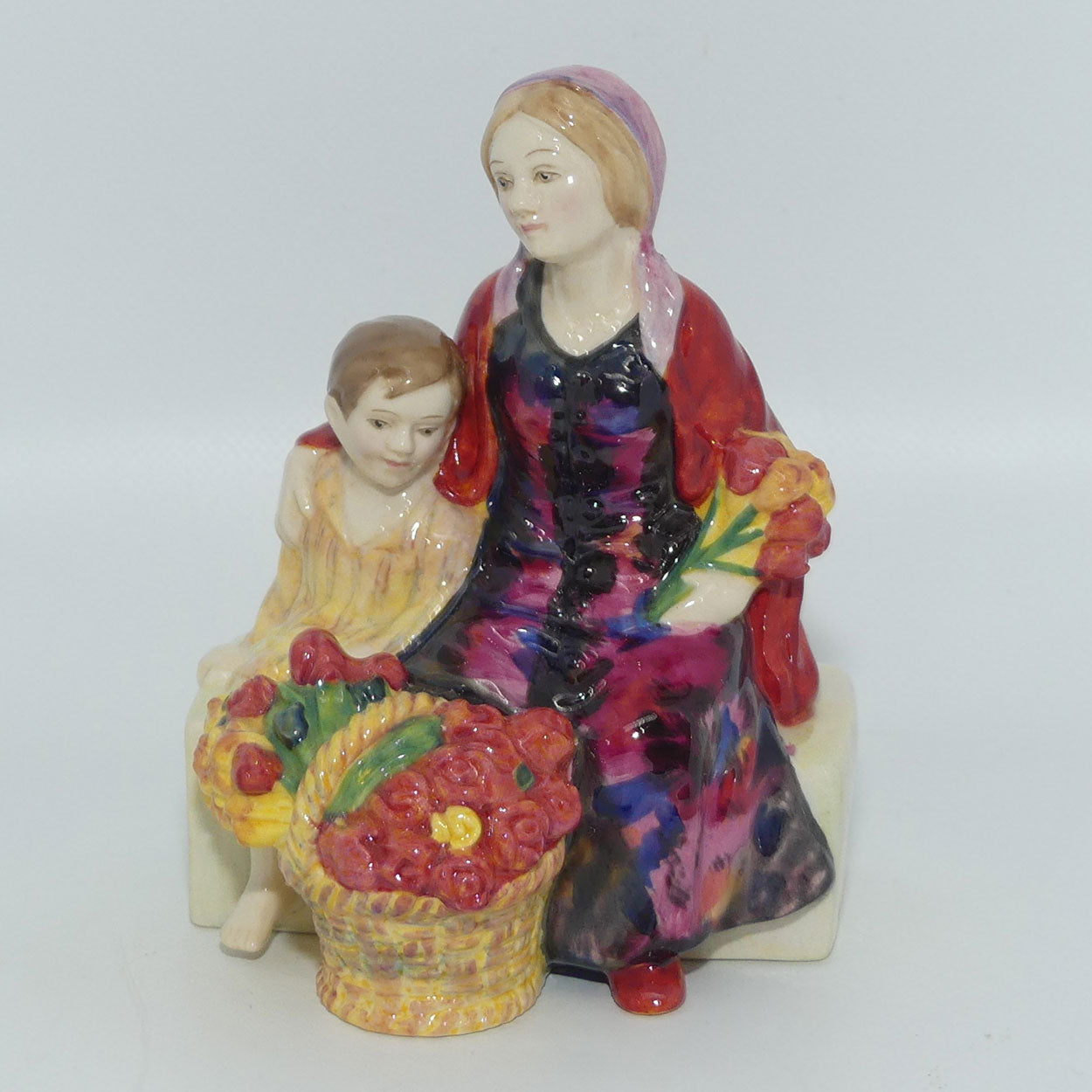 HN4935 Royal Doulton figure The Little Mother | Miniature Street Vendors
