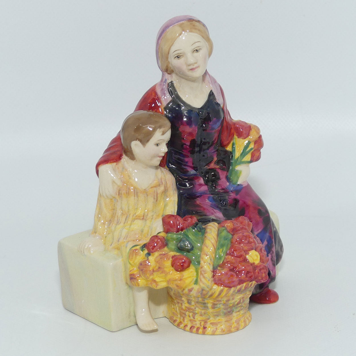 HN4935 Royal Doulton figure The Little Mother | Miniature Street Vendors