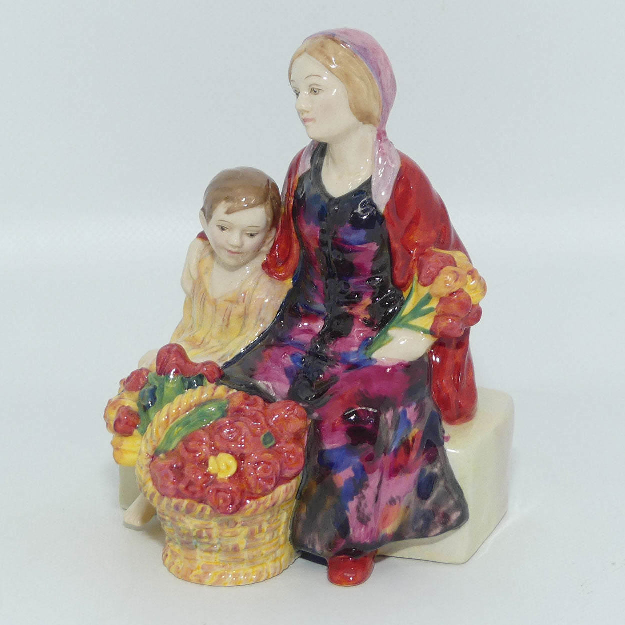 HN4935 Royal Doulton figure The Little Mother | Miniature Street Vendors