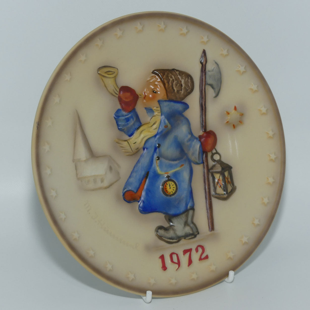 HUM0265 MI Hummel Annual Plate 1972 | Hear Ye, Hear Ye