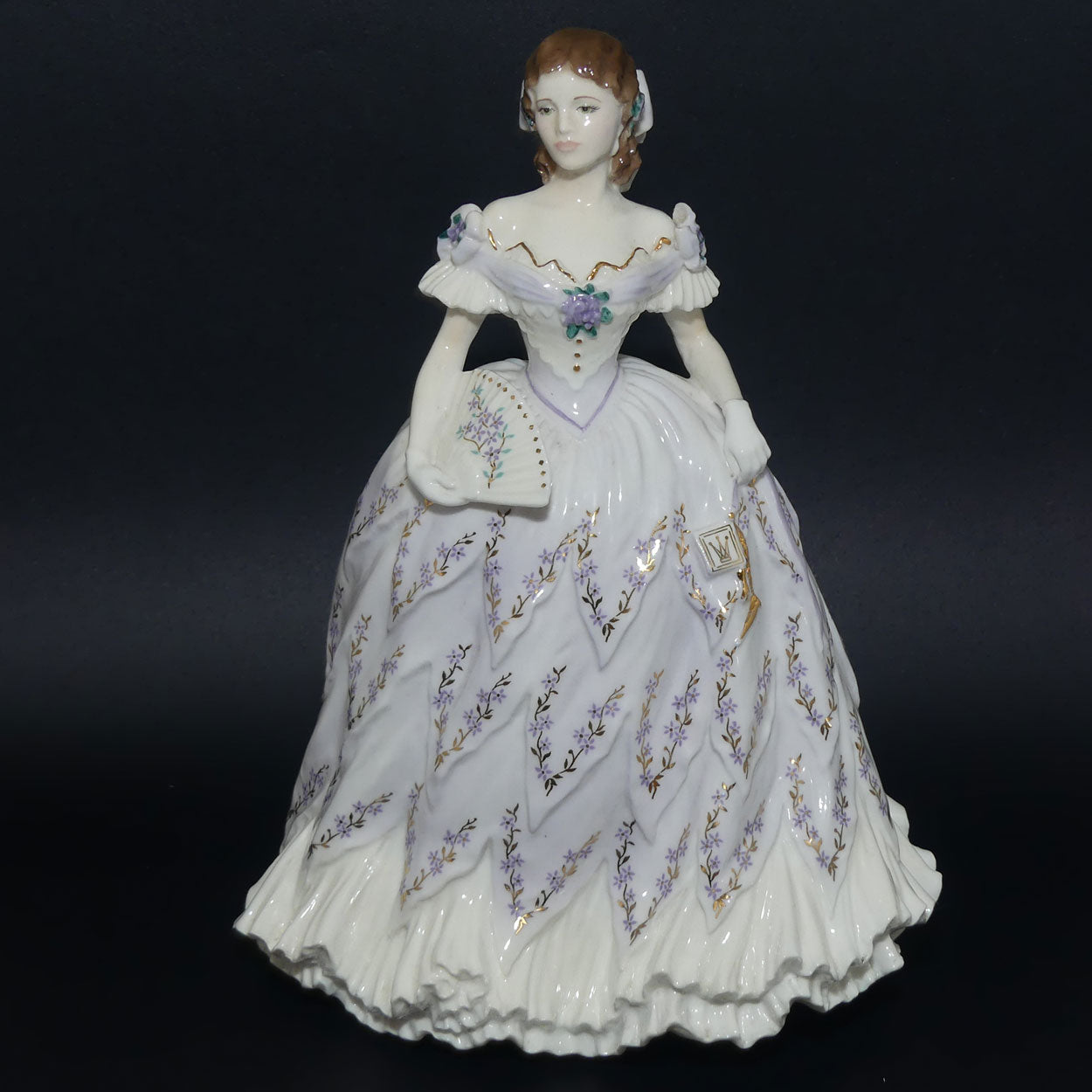 RW4524 Royal Worcester England figure The Last Waltz | Ltd Edition 1992