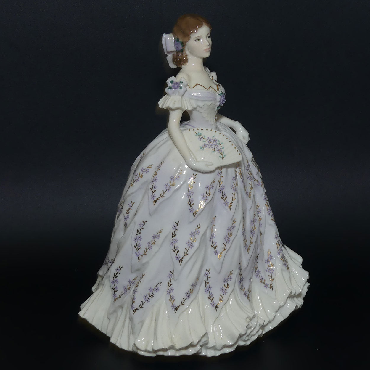 RW4524 Royal Worcester England figure The Last Waltz | Ltd Edition 1992