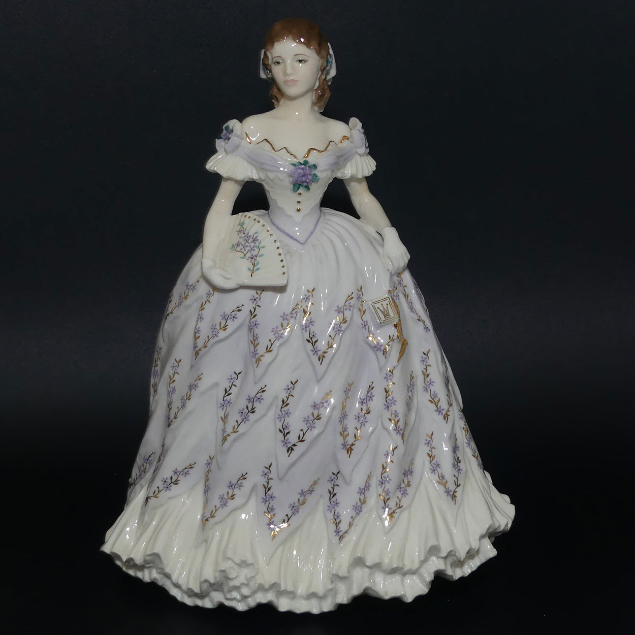 RW4524 Royal Worcester England figure The Last Waltz | Ltd Edition 1992