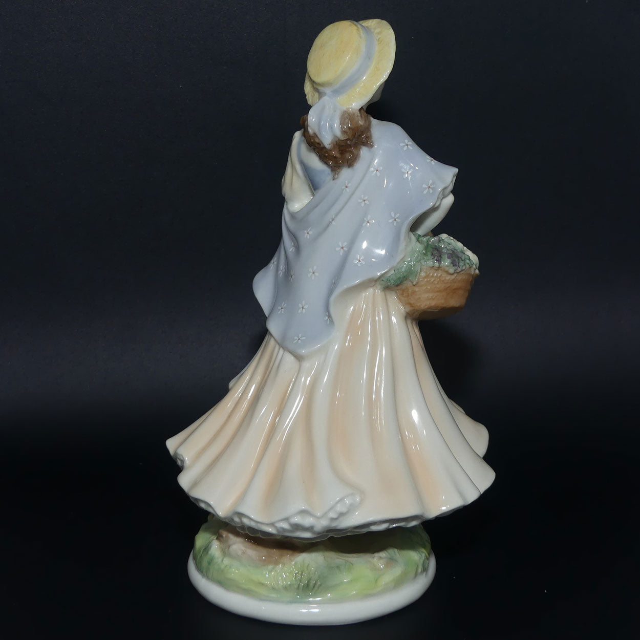 RW4549 Royal Worcester Pastoral Collection figure | Market Day | Ltd Ed