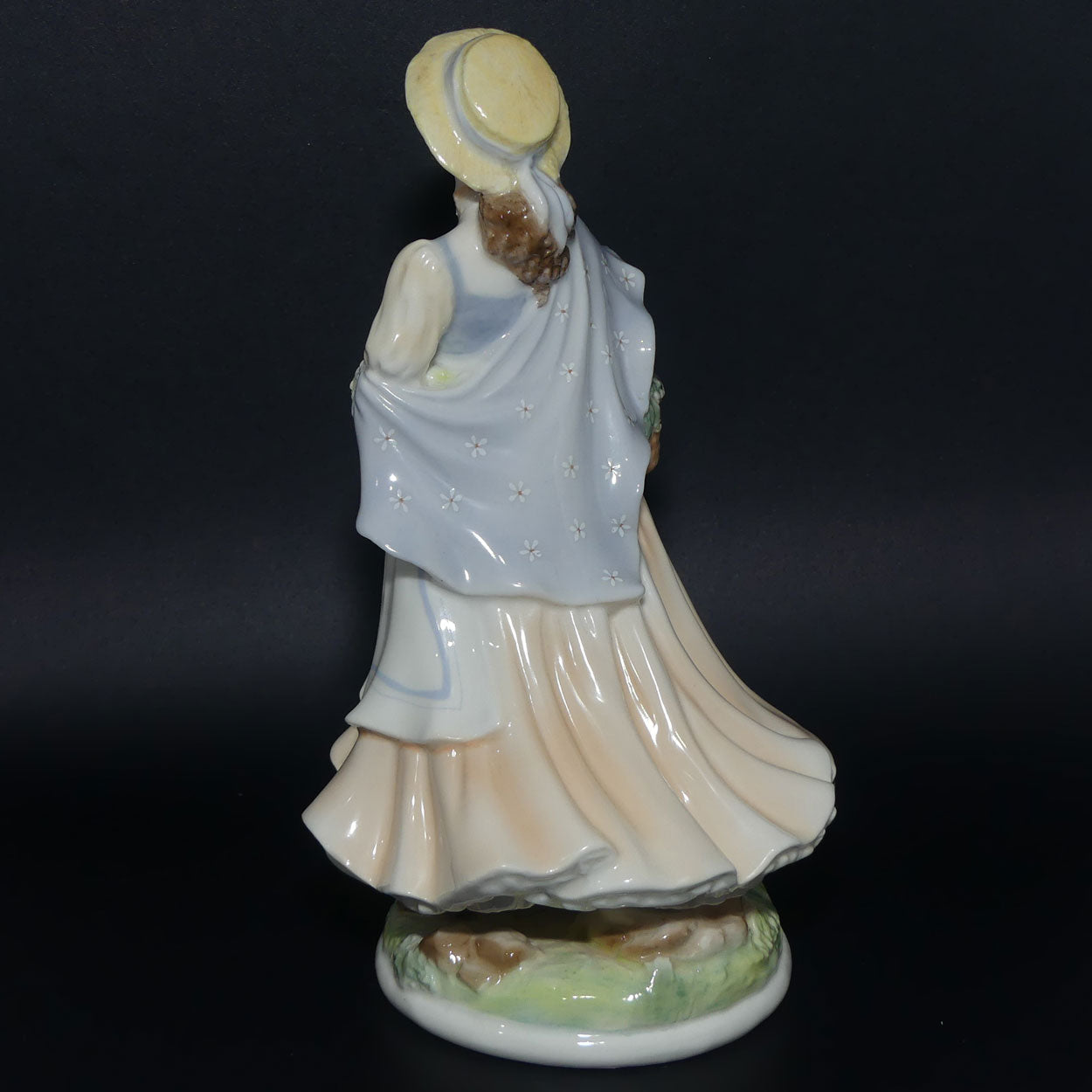 RW4549 Royal Worcester Pastoral Collection figure | Market Day | Ltd Ed