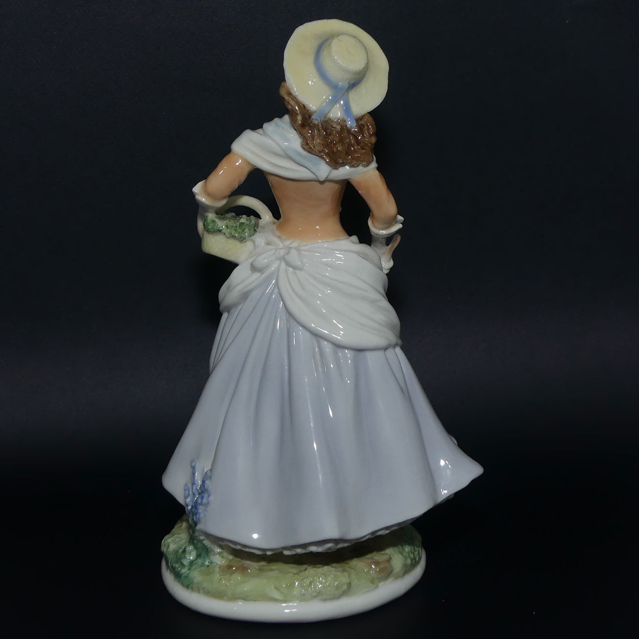 RW4566 Royal Worcester Pastoral Collection figure | Goose Girl | Ltd Ed