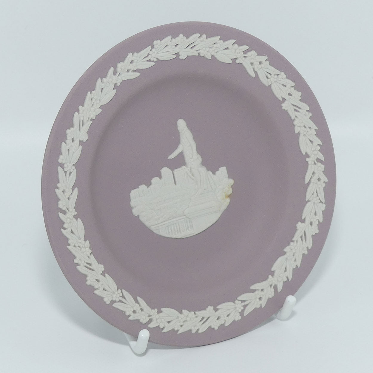 Wedgwood Jasper | White on Lavendar | Australian Capital Cities | Adelaide