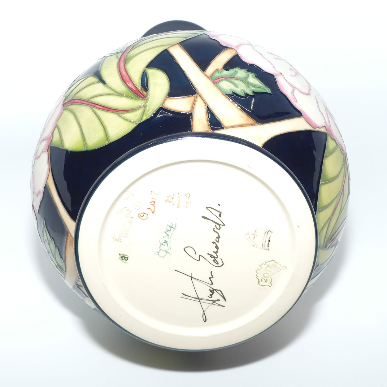 Moorcroft Pottery | Adenium Dance 80/16 vase (Ltd Ed) | Australian Exclusive
