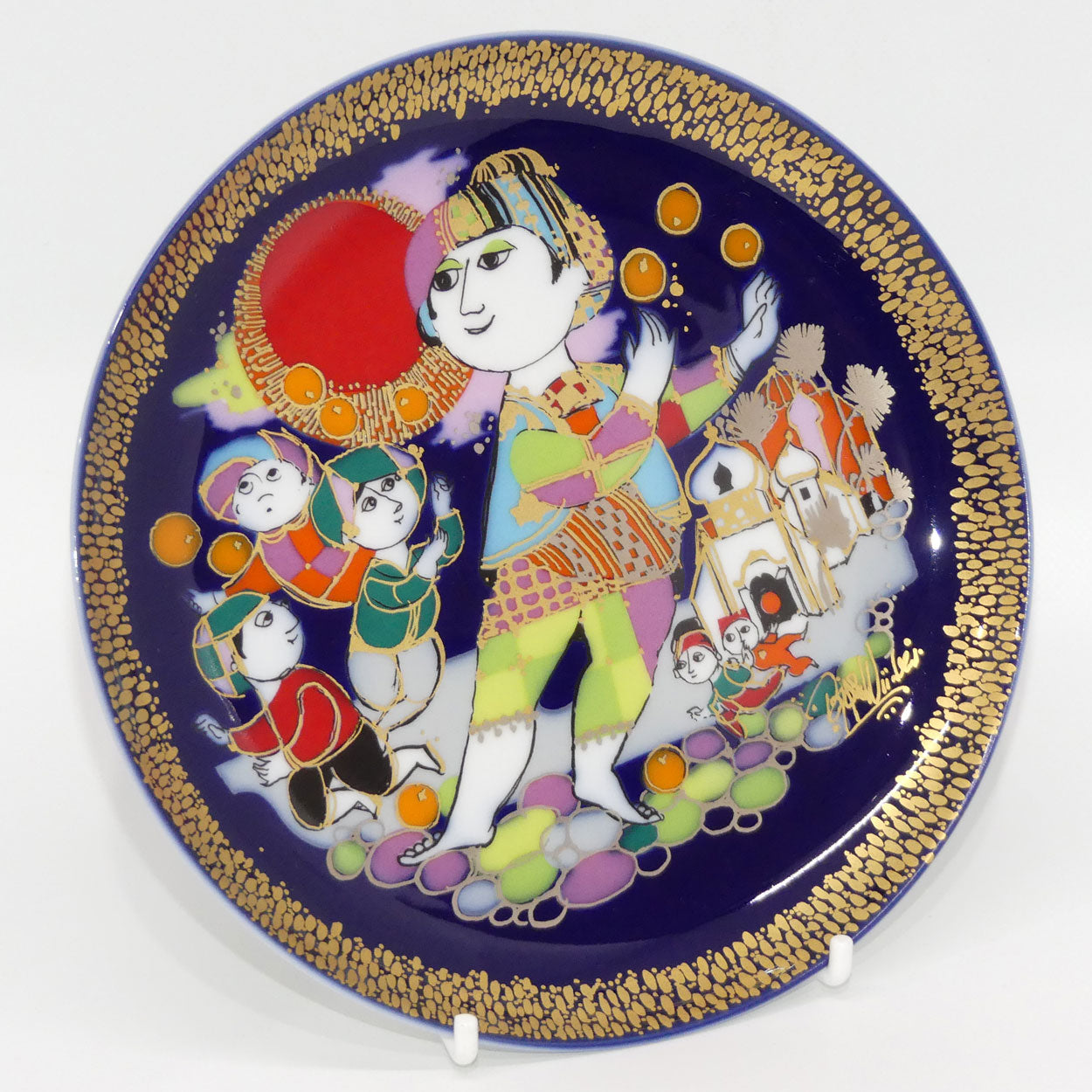 rosenthal-bjorn-wiinblad-aladdin-and-the-wonder-lamp-plate-2