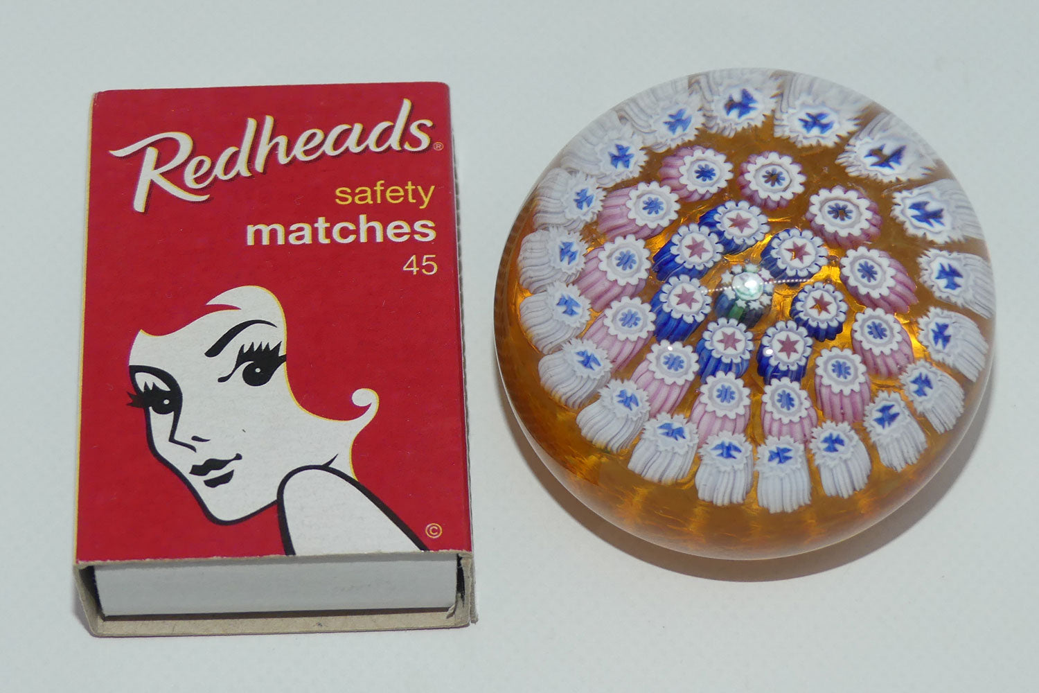 john-deacons-scotland-millefiori-concentric-miniature-paperweight-amber