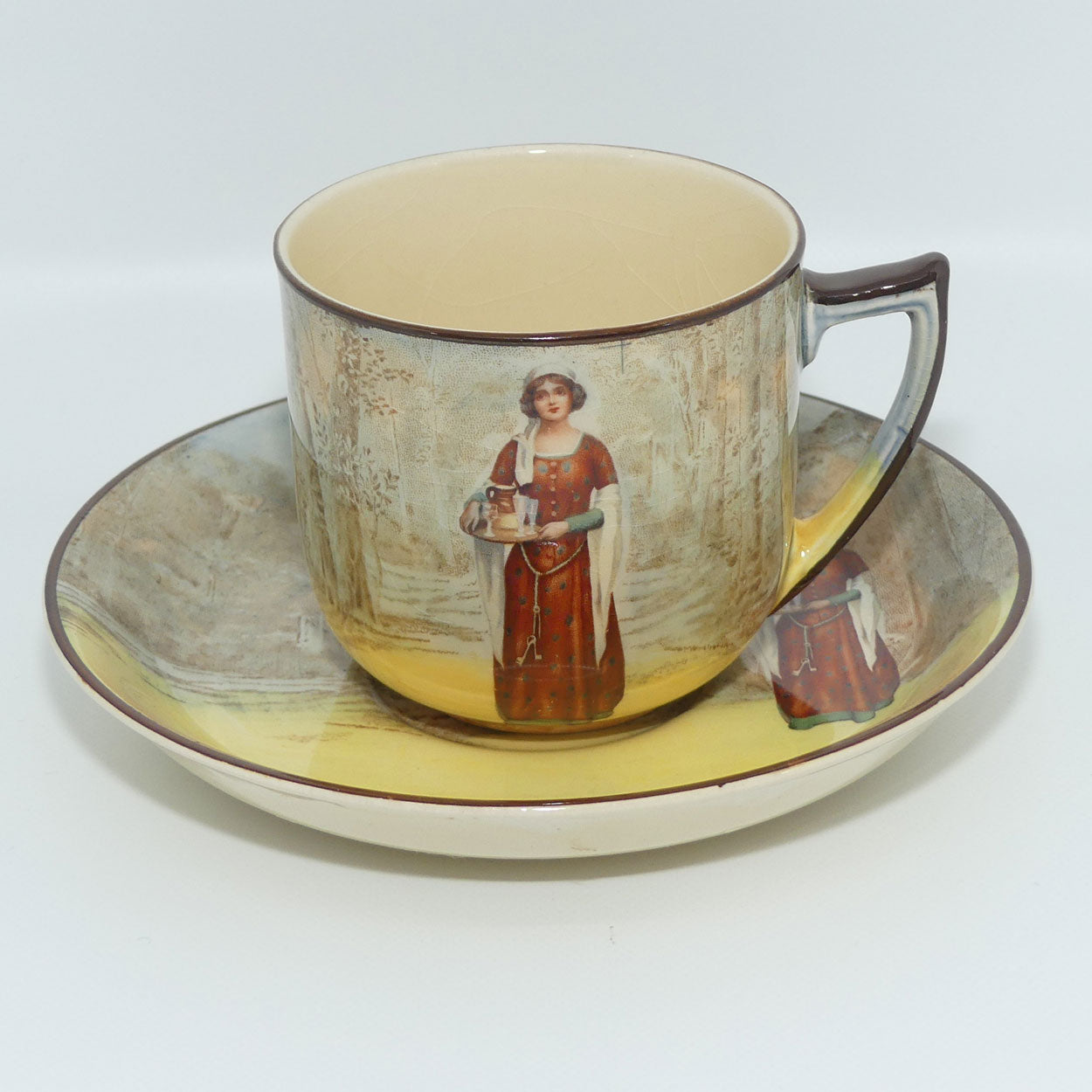 Royal Doulton Shakespearean Anne Page trio D3596 | matched