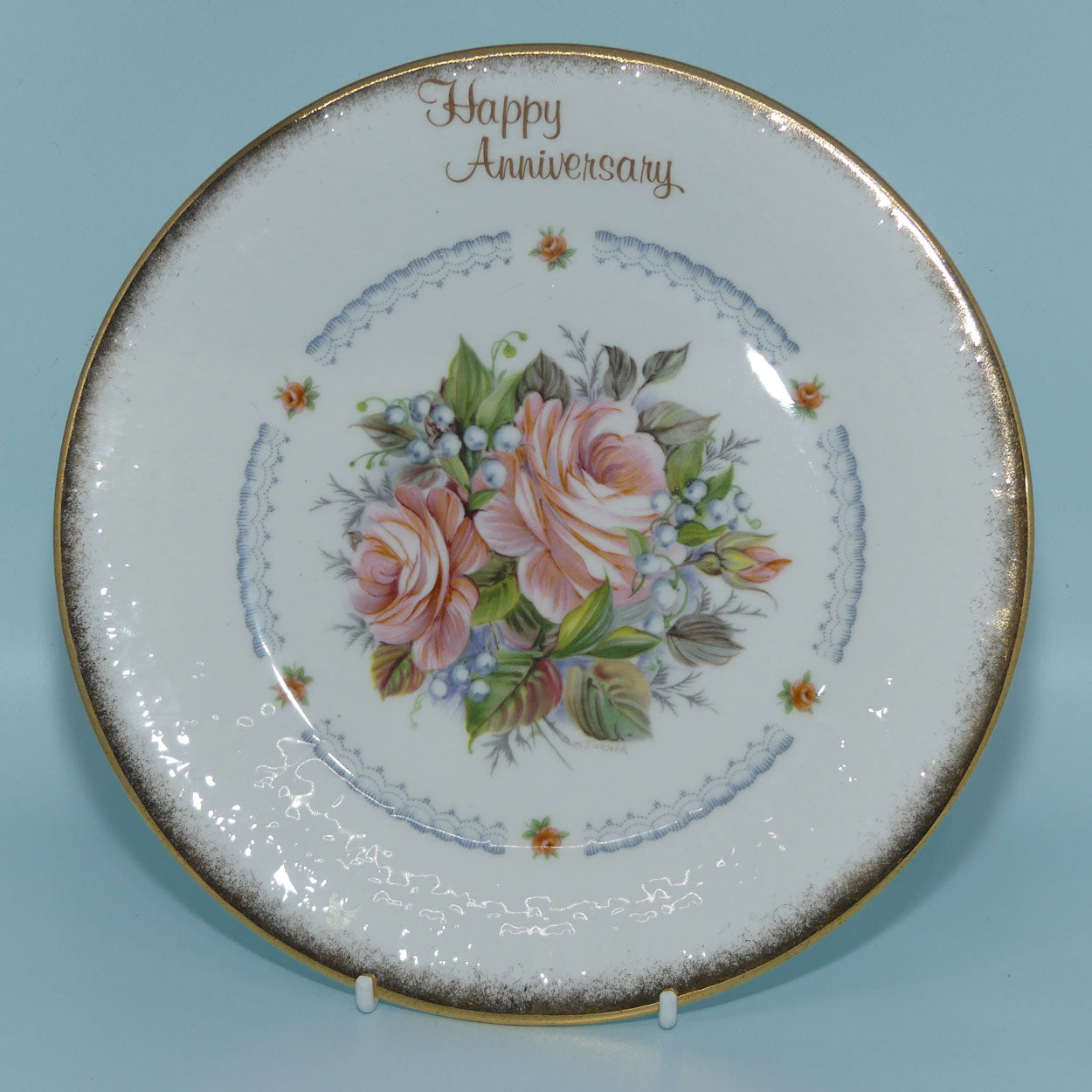 royal-vale-floral-happy-anniversary-plate-signed-am-turner