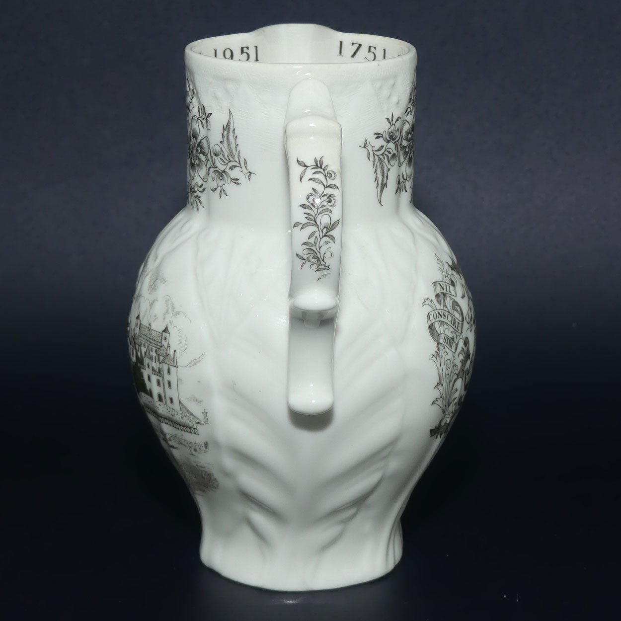 Royal Worcester BiCentenary Jug 1751 - 1951