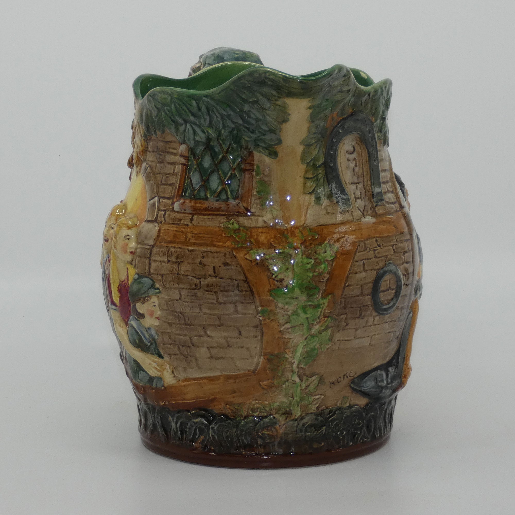 royal-doulton-the-village-blacksmith-loving-jug