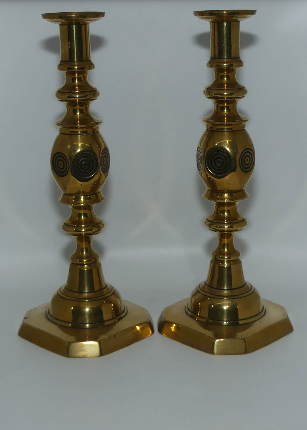edwardian-brass-candle-sticks-good-luck-rise-and-fall