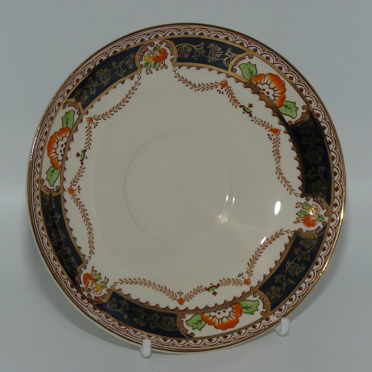 Alfred Meakin England trio | Caledonia pattern c.1937