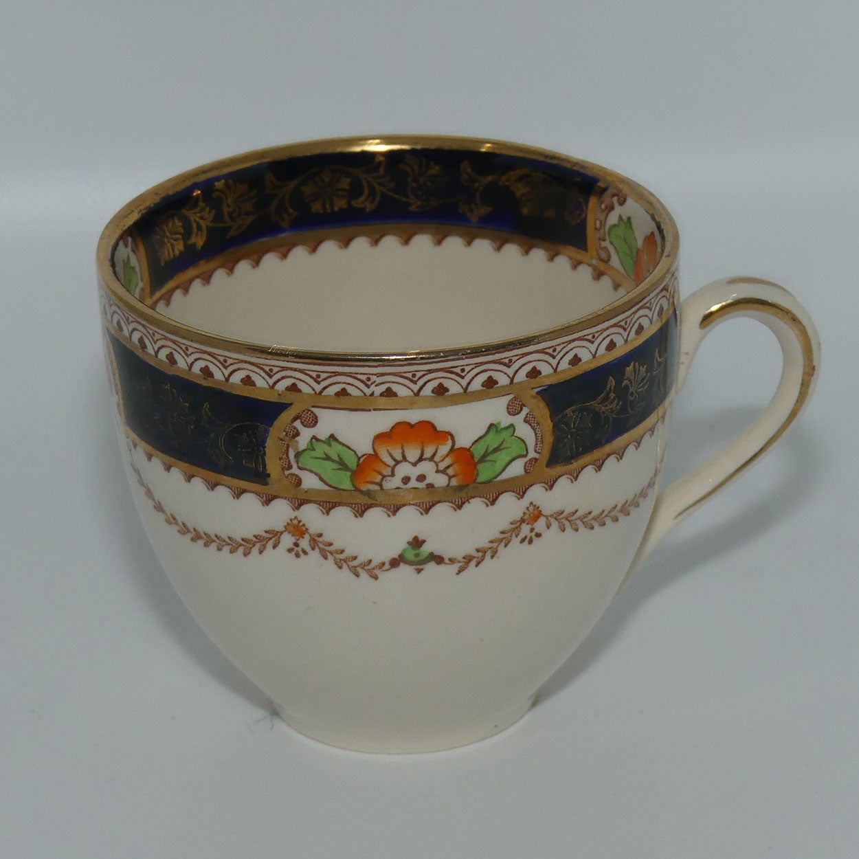 Alfred Meakin England trio | Caledonia pattern c.1937