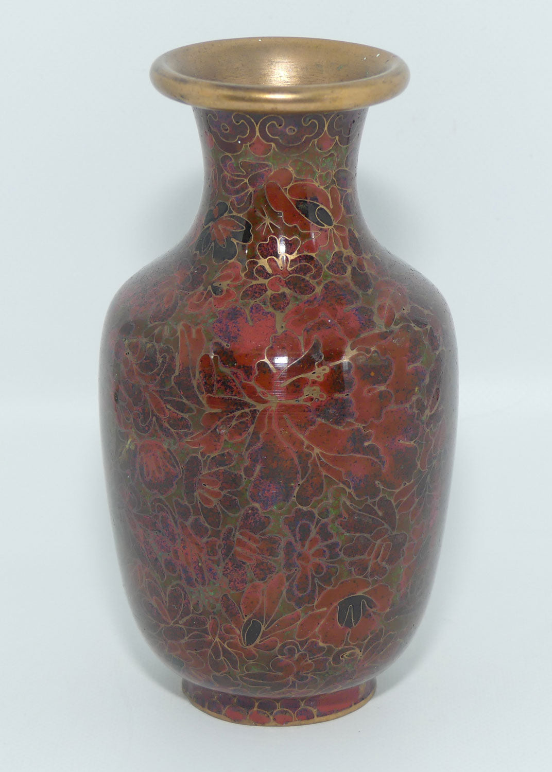 mid-century-cloisonne-vase-small-iron-red
