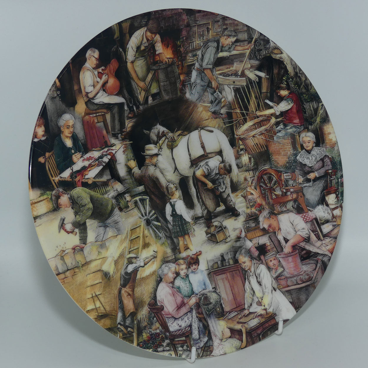 Royal Doulton In Celebration of Old Country Crafts | Susan Neale | Bradex 26 R62 35.13 plate
