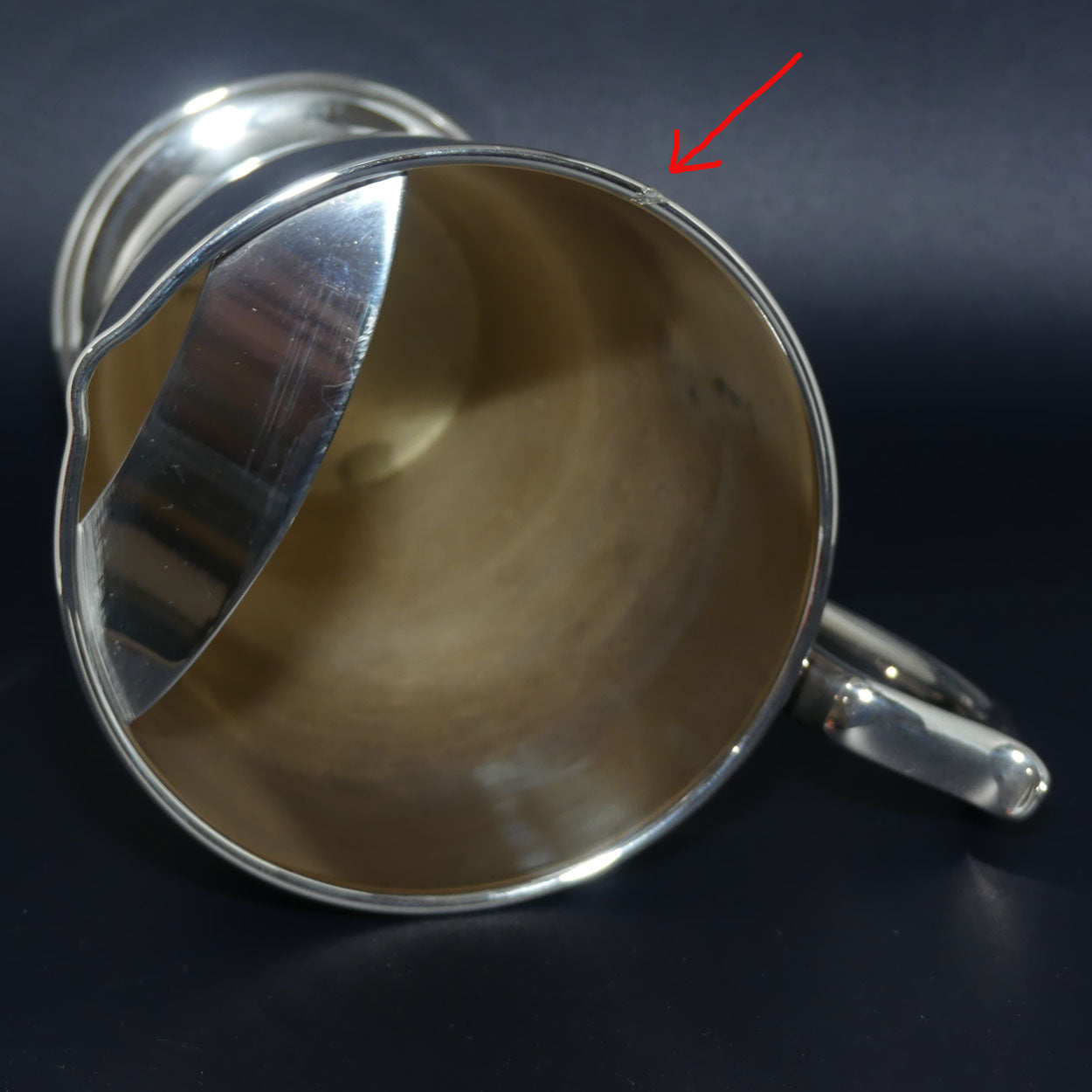 Crusader Plate EPNS A1 Silver Plated ice water jug