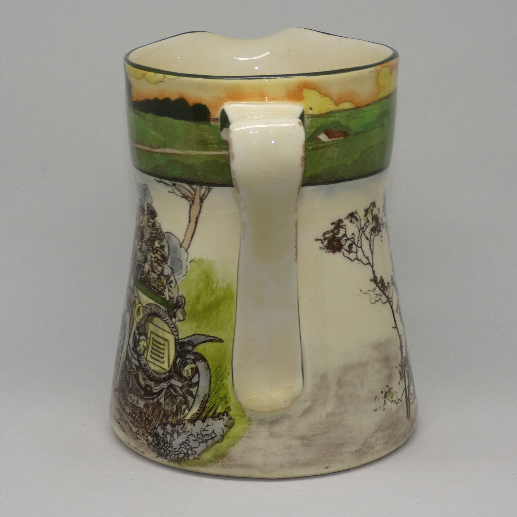 royal-doulton-early-motoring-simon-jug-d2406-deaf
