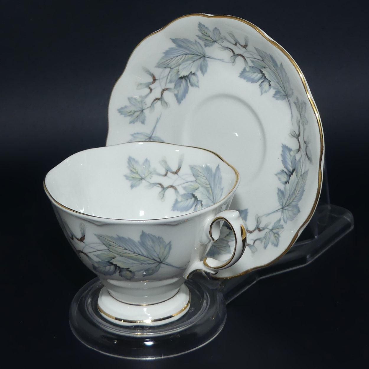 Royal Albert Bone China Silver Maple duo | Tea Size